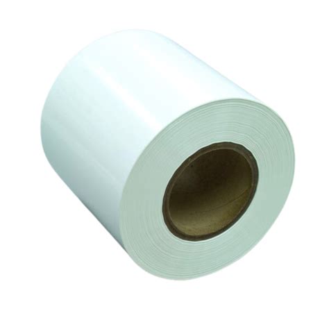 3M™ Press Printable Label Material 7871, White Polyester Gloss, .